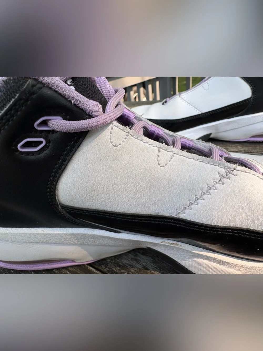 Original Jordan Max Aura 3 GS Black Lilac for Kids